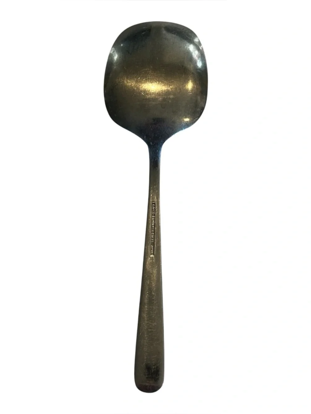 Vintage Capco Japan Flat‎ Serving Spoon Stainless Steel Retro Utensil